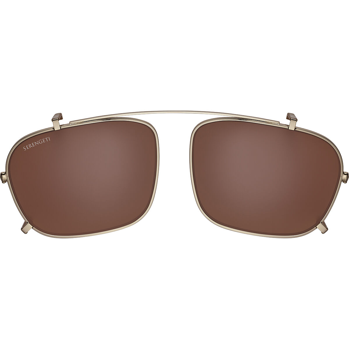 CLIP ON NEIL L, Shiny White Gold-Mineral Polarized Drivers Gradient Cat 2 to 3 B4, hi-res image number null